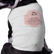The Boob Recipe Dog Tee