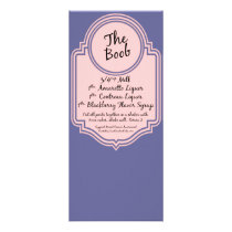 The Boob Recipe Rack Card