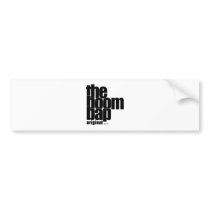 The Boom Bap bumper sticker