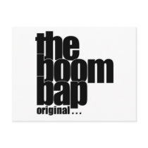 The Boom Bap horizontal postcard