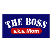 The Boss a.k.a. Mum Photo Cards