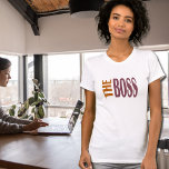 THE BOSS BROWNY t-shirts