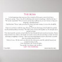 THE BOSS, .. POSTERS