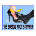 The Boston Foot Stomper Postcards