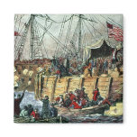 The Boston Tea Party, 16th December 1773 Magnets