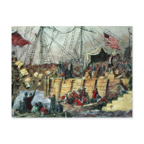 The Boston Tea Party, 16th December 1773 Post Card