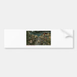 The Bowery, by Night, New York. Vintage. Bumper Sticker
