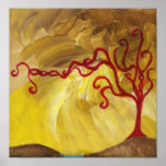 THE BRAIDED RED TREE POSTER