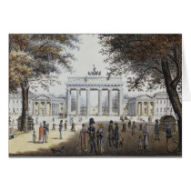 The Brandenburg Gate, Berlin Greeting Card
