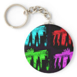 The Brandenburg Gate Collage Keychain