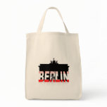 The Brandenburg Gate in Berlin Canvas Bags