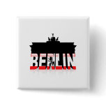 The Brandenburg Gate in Berlin Pinback Button