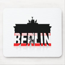 The Brandenburg Gate in Berlin Mousepads