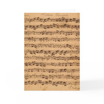 The Brandenburger Concertos, No.5 D-Dur, 1721 Greeting Cards