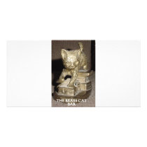 THE BRASS CAT BAR PHOTO GREETING CARD