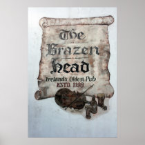 The Brazen Head pub, Dublin, Ireland Print