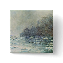 The Break up at Vetheuil, c.1883 Pin