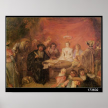 The Bride and Groom's Table Poster