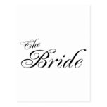 The Bride (Blk) Post Cards
