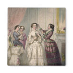 The Bride, engraved by J. Battannier, 1852-53 magnets