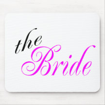 The Bride Mouse Pads