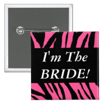 The Bride Pinback Buttons