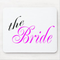 The Bride (Pink) Mouse Mat