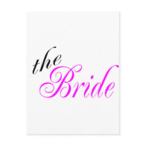 The Bride (Pink) Postcard