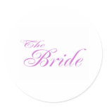 The Bride (Purple) Stickers