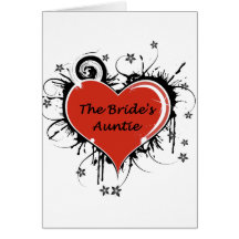 The Brides Auntie Card