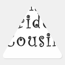 The Brides Cousin Sticker