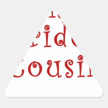 The Brides Cousin Stickers