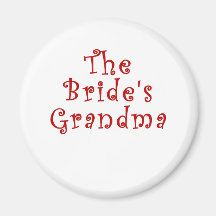 The Brides Grandma Magnet