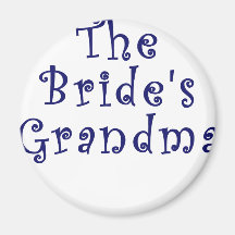 The Brides Grandma Magnets