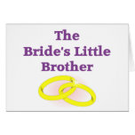 The Bride's Little Brother cards