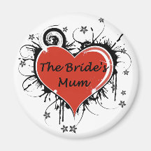 The Bride's Mum Refrigerator Magnet