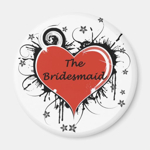 The Bridesmaid Fridge Magnets
