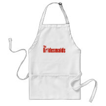 The Bridesmaids (Red Mafia) Aprons