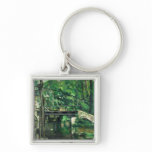 The Bridge at Maincy or The Bridge at Mennecy keychains