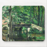The Bridge at Maincy or The Bridge at Mennecy mousepads