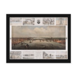 The bridge at St. Louis Missouri postcards