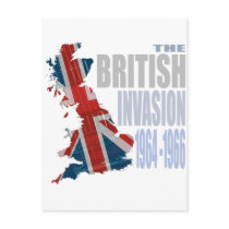 The British Invasion 1964-1966 Post Cards