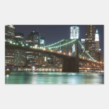 The Brooklyn Bridge - Color Sticker