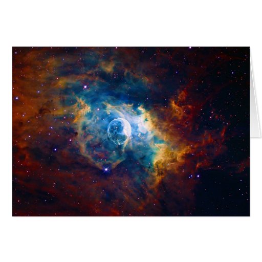 The Bubble Nebula NGC 7635 Sharpless 162 Card