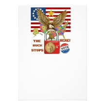 The-Buck-Stops-Here-1 Personalised Invitation