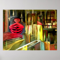 The Buddha of the city Print