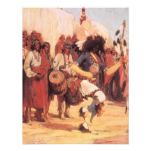 The Buffalo Dance by Gerald R. Cassidy Personalized Invitations