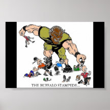 THE BUFFALO STAMPEDE PRINT