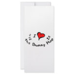 the Bunny Hop I Heart-Love Gift rack cards