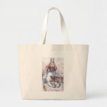 The Bunnymobile and the Giant Rabbit Tote Bag